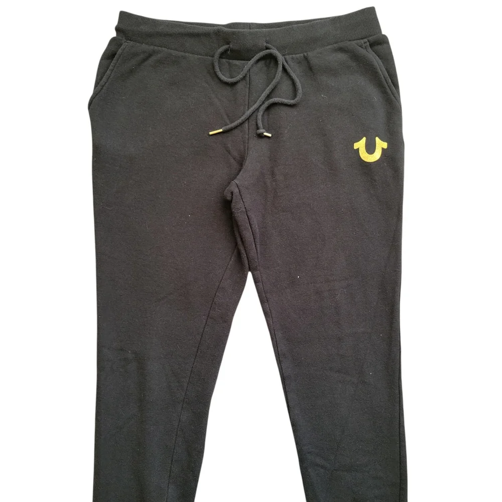 True Religion FOIL HS CWP Jogger Black Size Large Girls Waist 32